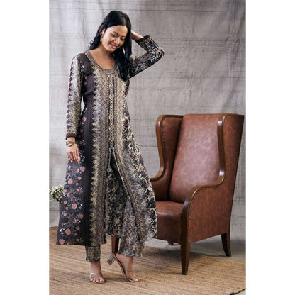 Soup by Sougat Paul Dilara Embroidered Kurta (Set of 2)