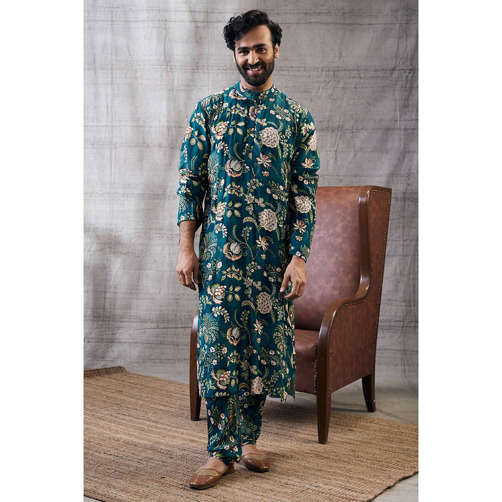 Soup by Sougat Paul Mehr Printed Kurta (Set of 2)