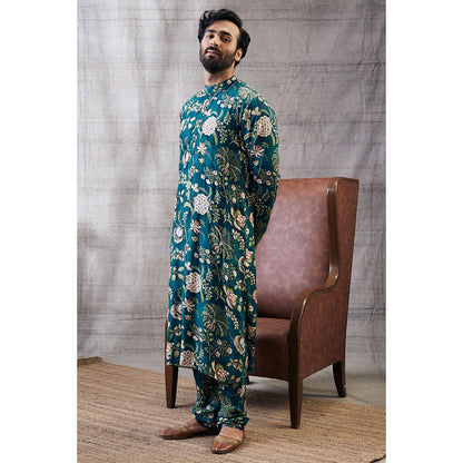 Soup by Sougat Paul Mehr Printed Kurta (Set of 2)