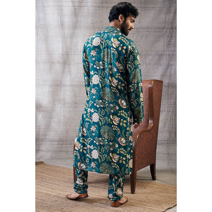 Soup by Sougat Paul Mehr Printed Kurta (Set of 2)