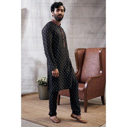 Soup by Sougat Paul Zahra Printed Kurta (Set of 2)