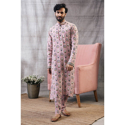 Soup by Sougat Paul Sarouk Printed Kurta (Set of 2)