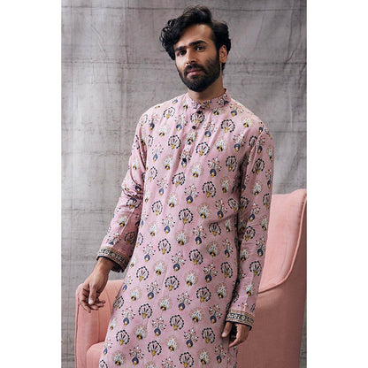 Soup by Sougat Paul Sarouk Printed Kurta (Set of 2)