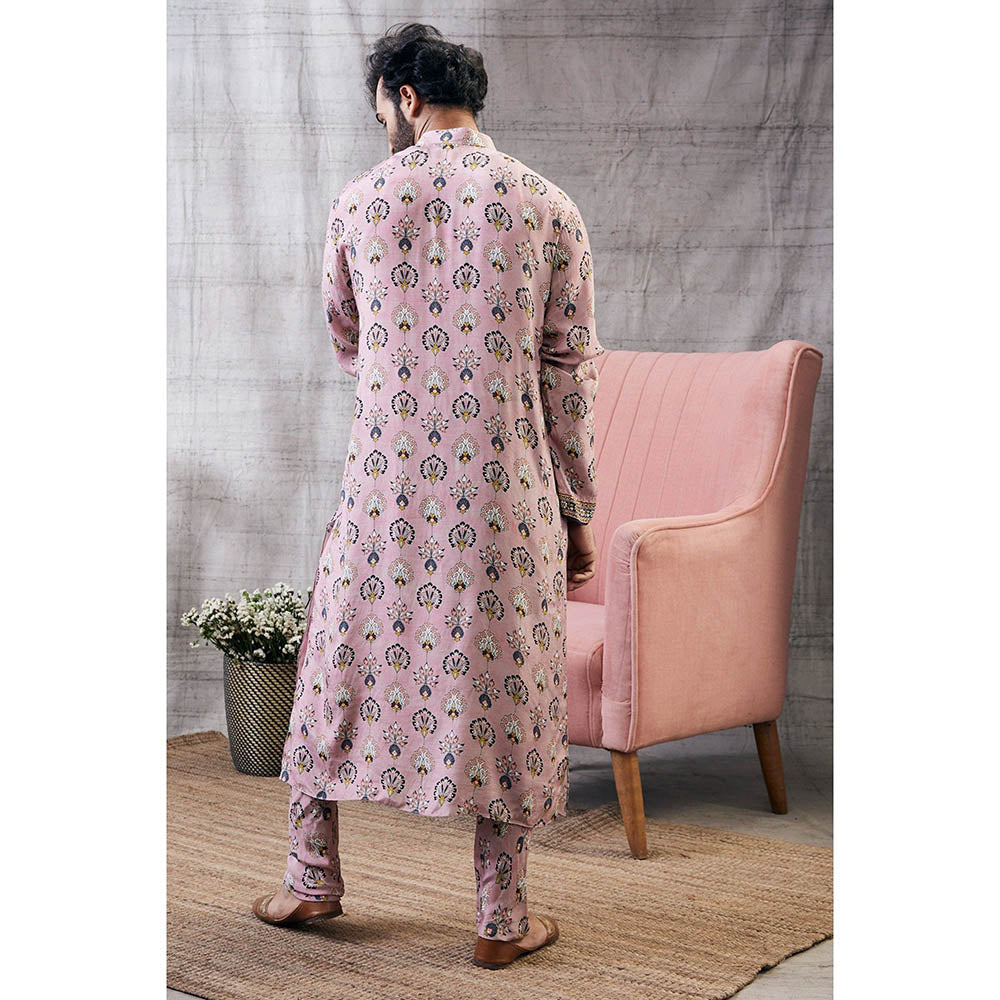 Soup by Sougat Paul Sarouk Printed Kurta (Set of 2)