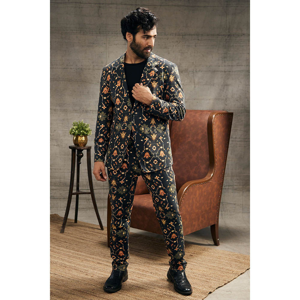Soup by Sougat Paul Zahra Printed Suit (Set of 2)