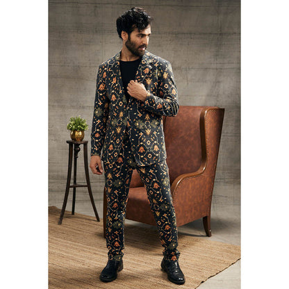 Soup by Sougat Paul Zahra Printed Suit (Set of 2)