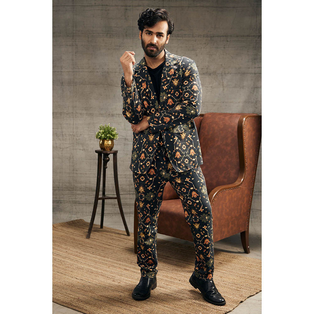 Soup by Sougat Paul Zahra Printed Suit (Set of 2)