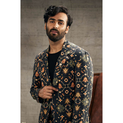 Soup by Sougat Paul Zahra Printed Suit (Set of 2)