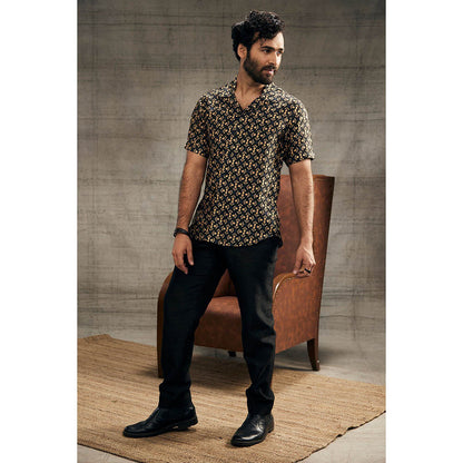 Soup by Sougat Paul Zahra Printed Shirt with Pant (Set of 2)