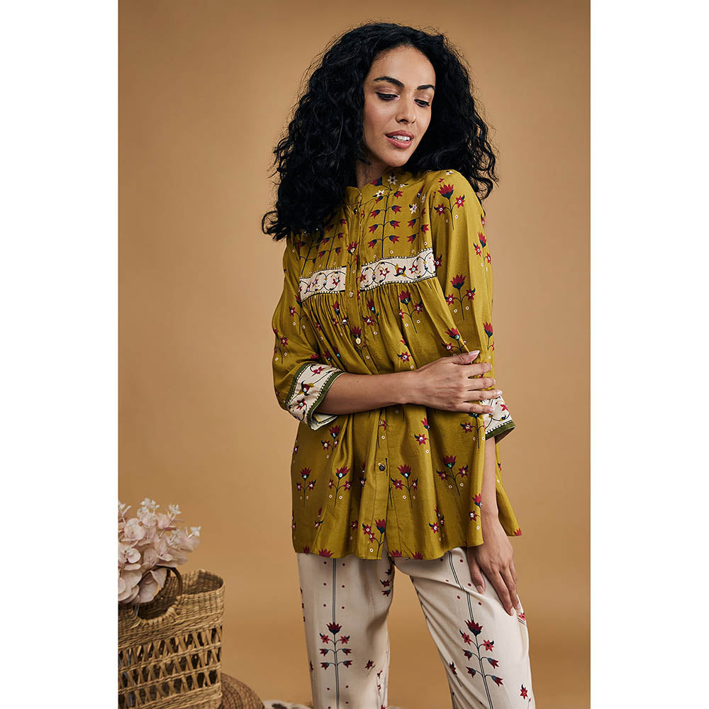 Soup by Sougat Paul Floral Printed Co-ord (Set of 2)