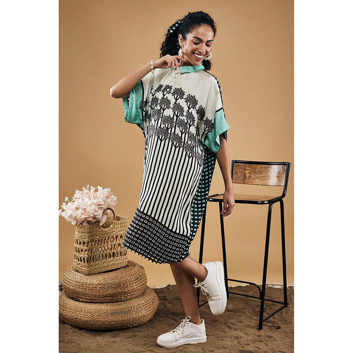 Soup by Sougat Paul Palm Bay Printed Kimono Dress