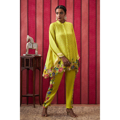 Soup by Sougat Paul Gulista Yellow Floral Co-Ord (Set of 2)