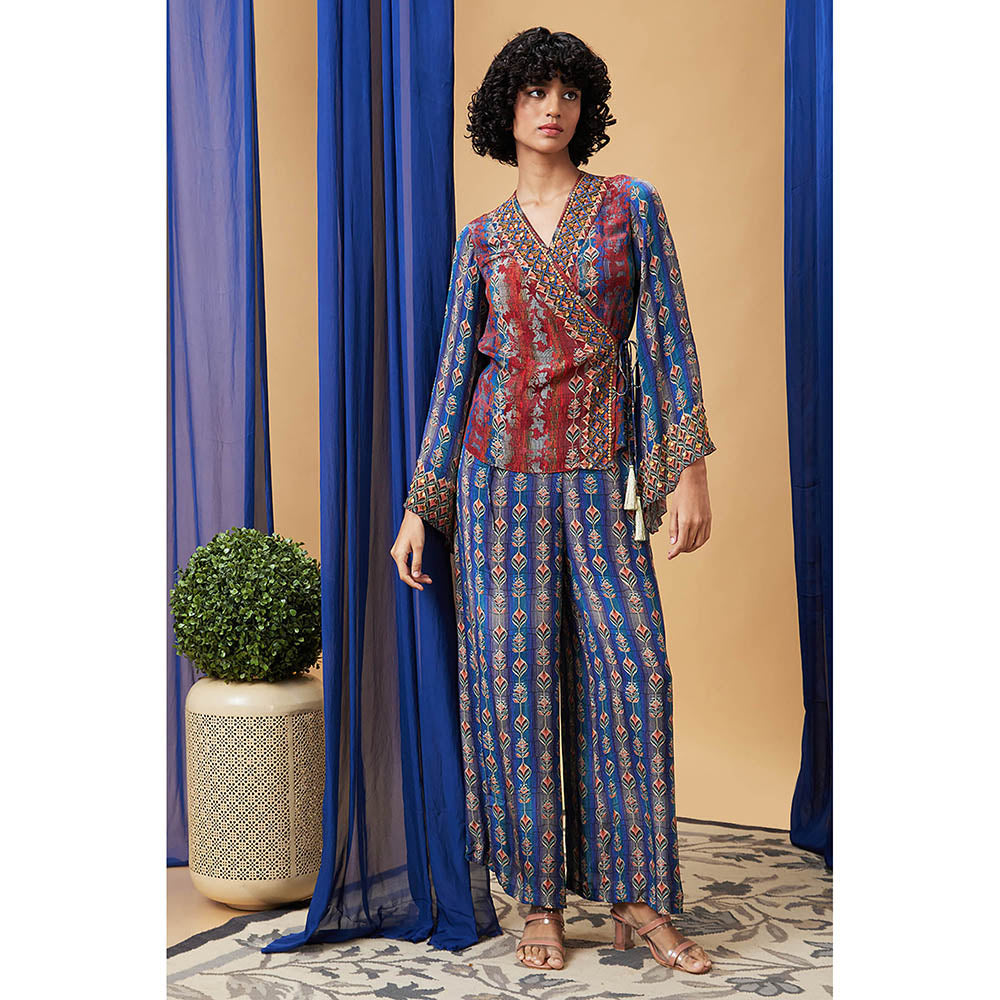 Soup by Sougat Paul Adah Multi-Color Printed Co-Ord (Set of 2)