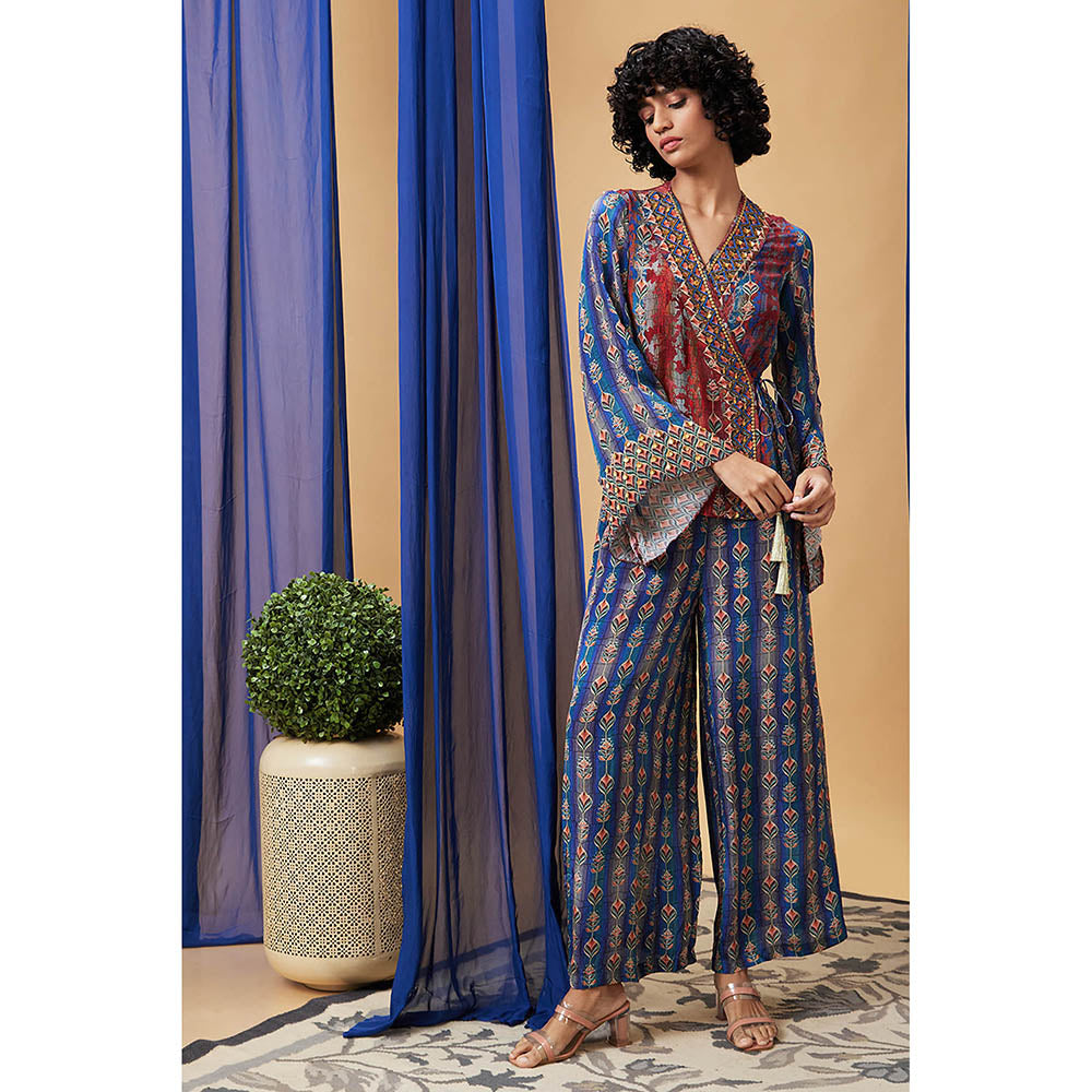 Soup by Sougat Paul Adah Multi-Color Printed Co-Ord (Set of 2)