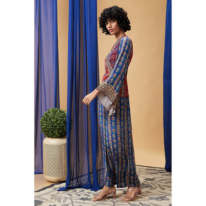 Soup by Sougat Paul Adah Multi-Color Printed Co-Ord (Set of 2)