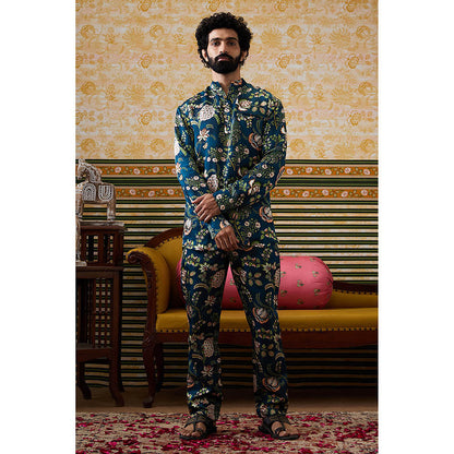 Soup by Sougat Paul Mehr Printed Co-ord (Set of 2)