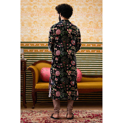 Soup by Sougat Paul Mehr Printed Kurta (Set of 2)