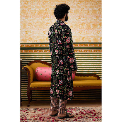Soup by Sougat Paul Mehr Printed Kurta (Set of 2)