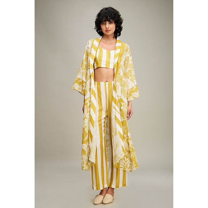 Soup by Sougat Paul Ahyana Printed Co-Ord (Set of 3)