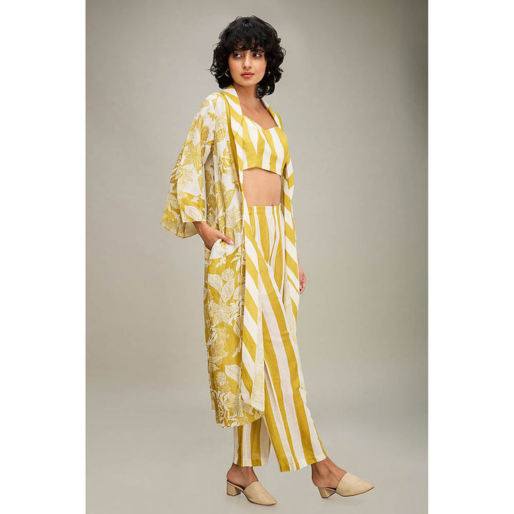 Soup by Sougat Paul Ahyana Printed Co-Ord (Set of 3)