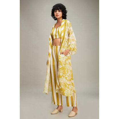 Soup by Sougat Paul Ahyana Printed Co-Ord (Set of 3)