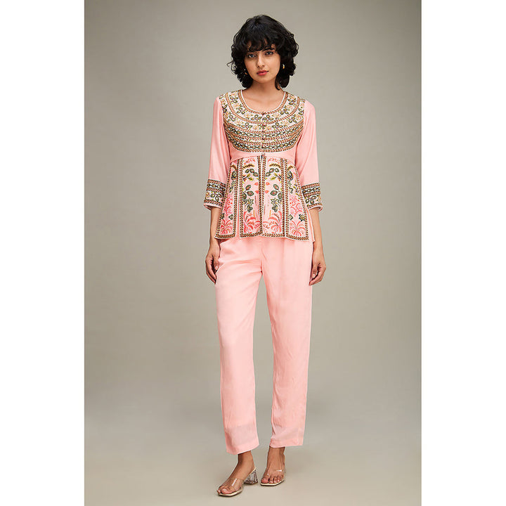 Soup by Sougat Paul Mehr Embroidered Co-Ord (Set of 2)