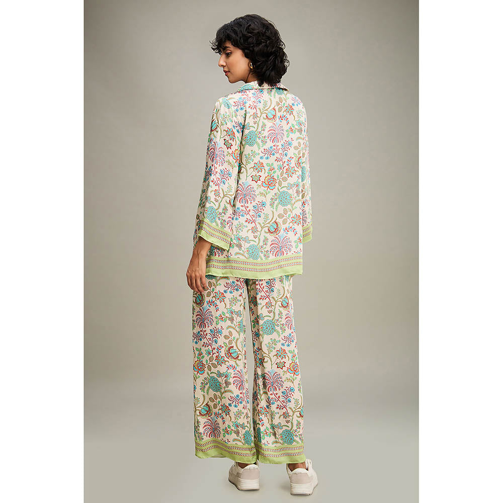 Soup by Sougat Paul Mehr Printed Co-Ord (Set of 3)