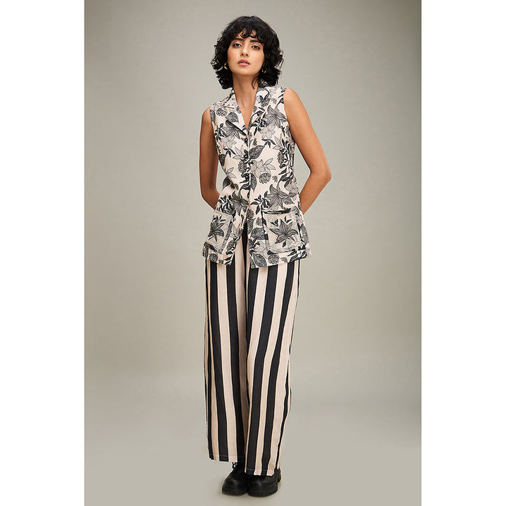 Soup by Sougat Paul Ahyana Printed Co-Ord (Set of 2)