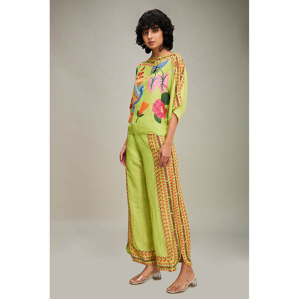 Soup by Sougat Paul Avain Canopy Embellished Kimono Co-Ord (Set of 2)