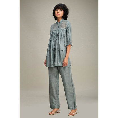 Soup by Sougat Paul Floral Applique Co-Ord (Set of 2)