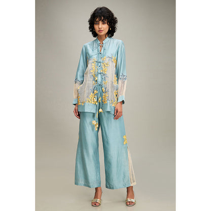 Soup by Sougat Paul Zinnia Applique Co-Ord (Set of 3)