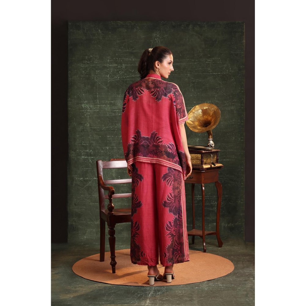 Soup by Sougat Paul Pink Kaira Embellished Co-Ord (Set of 2)