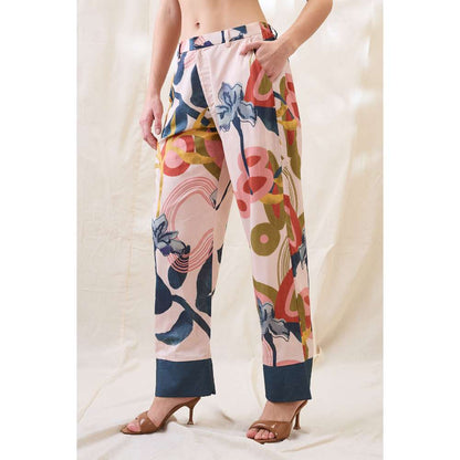Soup by Sougat Paul Floral Embellished Co-Ord (Set of 2)