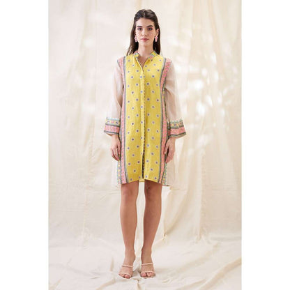 Soup by Sougat Paul Nooma Floral Print A-Line Dress