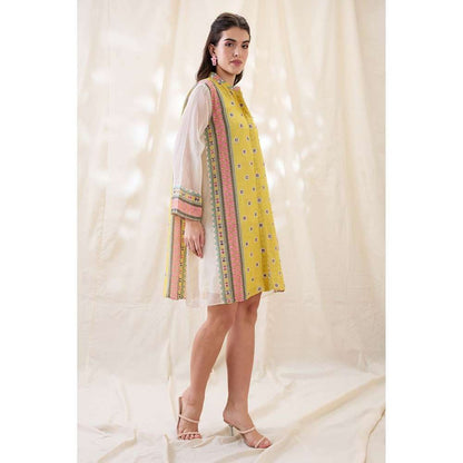 Soup by Sougat Paul Nooma Floral Print A-Line Dress