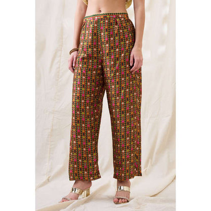 Soup by Sougat Paul Gulzaar Floral Print Co-Ord (Set of 3)