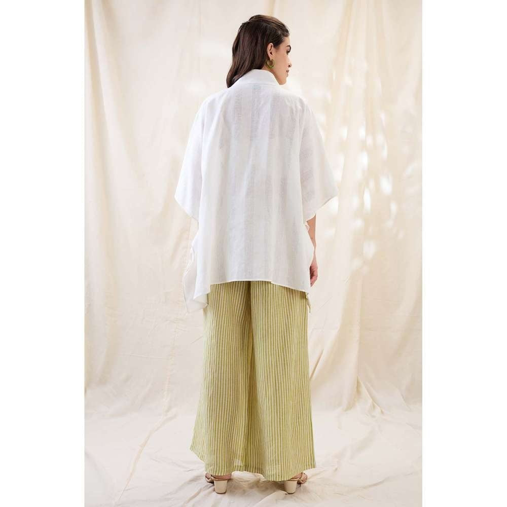 Soup by Sougat Paul Gulzaar Appliqued Floral Print Co-Ord (Set of 2)