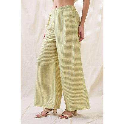 Soup by Sougat Paul Gulzaar Appliqued Floral Print Co-Ord (Set of 2)