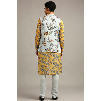 Soup by Sougat Paul Anthia Floral Printed Kurta with Churidar and Jacket