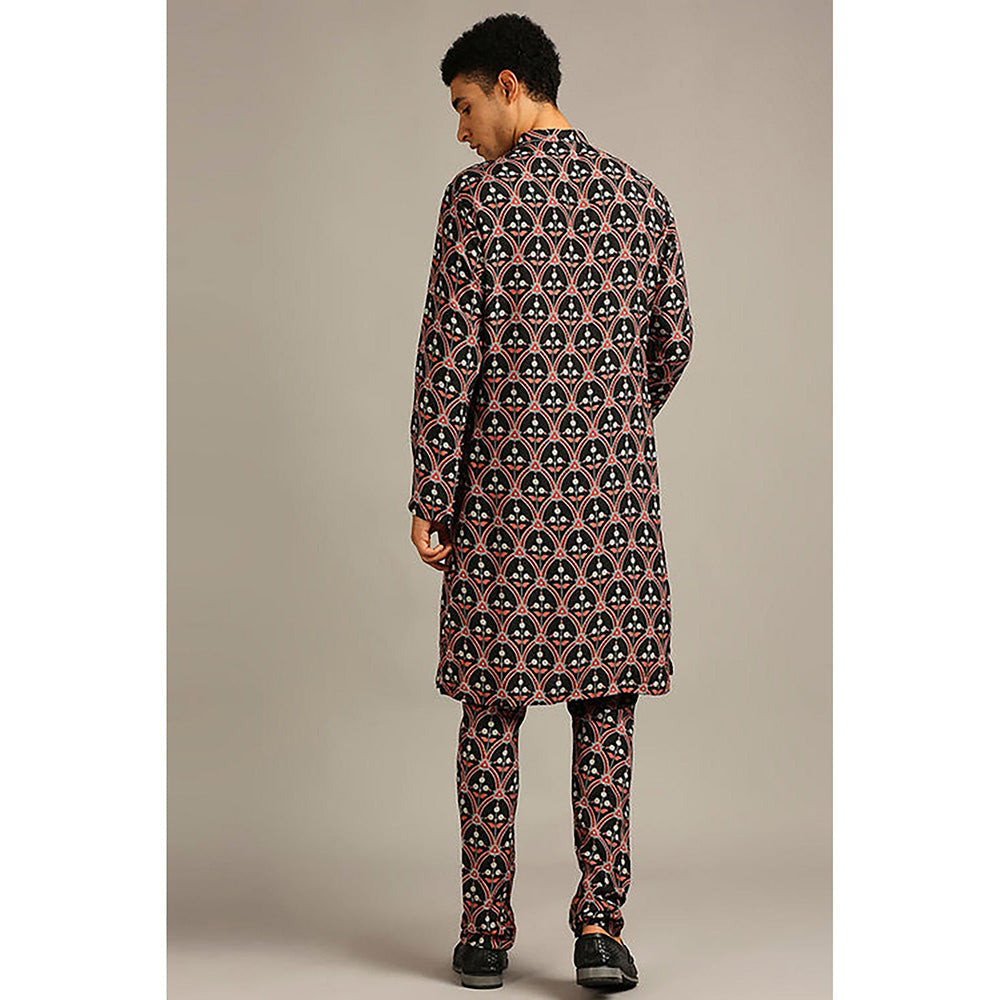 Soup by Sougat Paul Ethnic Folklore Printed Kurta with Churidar