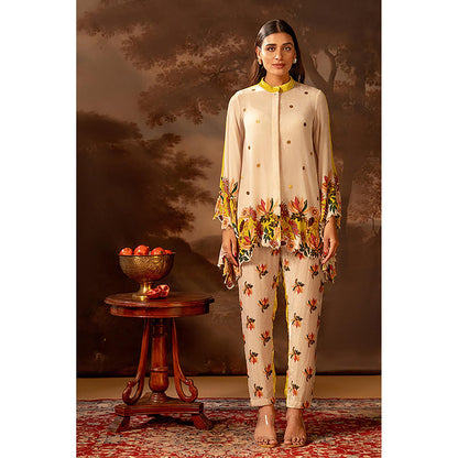 Soup by Sougat Paul Aarani Beige Tunic with Pant