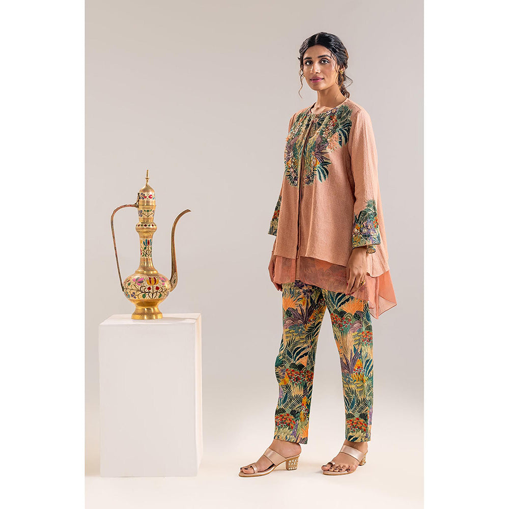 Soup by Sougat Paul Kaira Pink Tunic with Pant