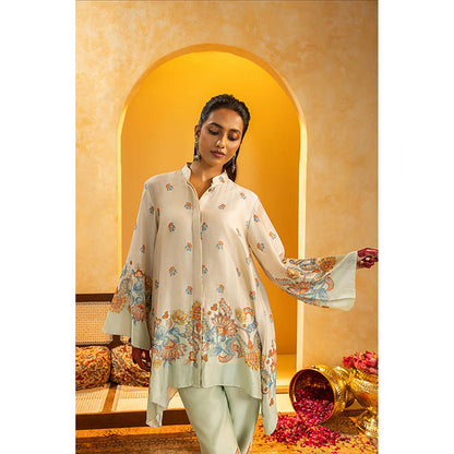 Soup by Sougat Paul Rangtara Off White Kurti and Pant