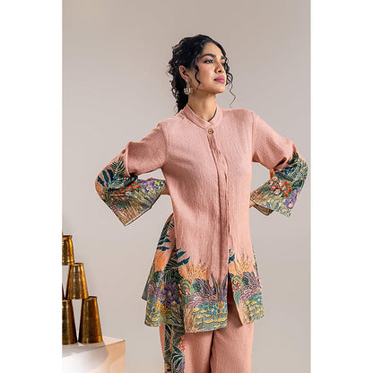 Soup by Sougat Paul Kaira Pink Tunic with Pant