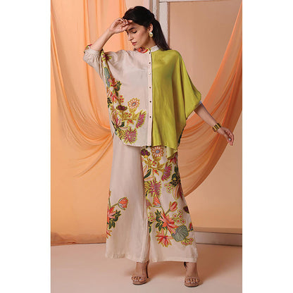 Soup by Sougat Paul Aarani Tunic with Palazzo Co-Ord Set