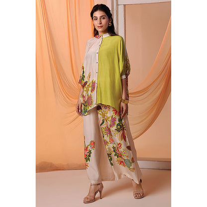 Soup by Sougat Paul Aarani Tunic with Palazzo Co-Ord Set