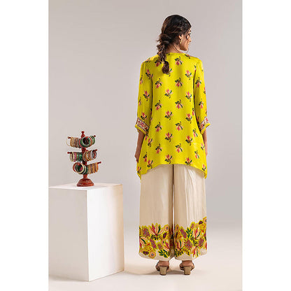 Soup by Sougat Paul Aarani Yellow Co-Ord Set