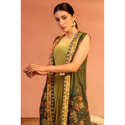 Soup by Sougat Paul Sadira Embellished Drape Dress