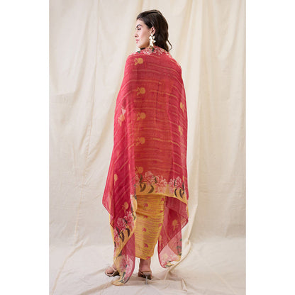 Soup by Sougat Paul Ravya Drape Dress with Cape