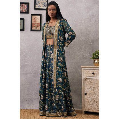 Soup by Sougat Paul Mehr Embroidered Lehenga Choli with Jacket